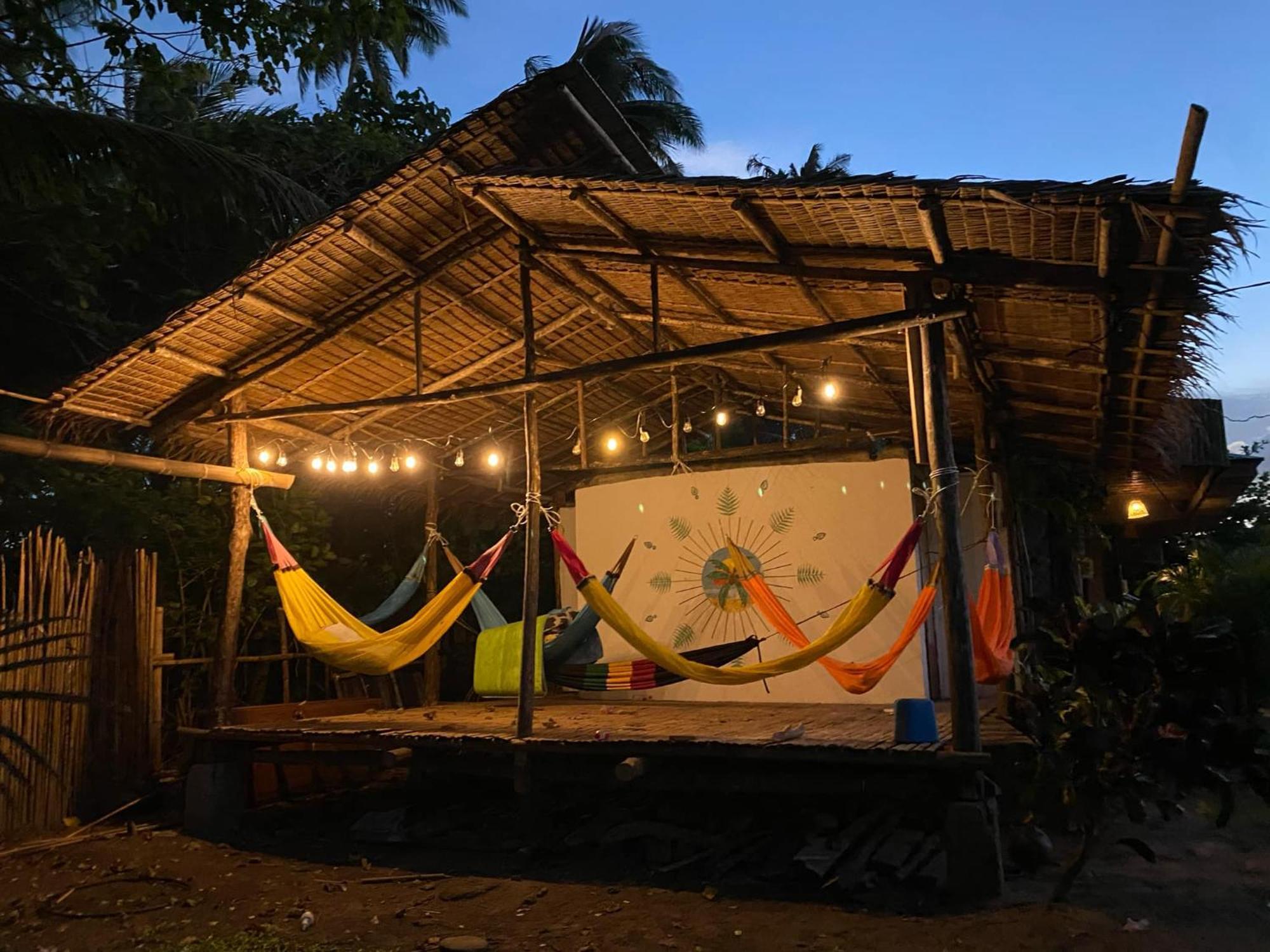 Amihan Beach Hostel San Vicente  Eksteriør bilde