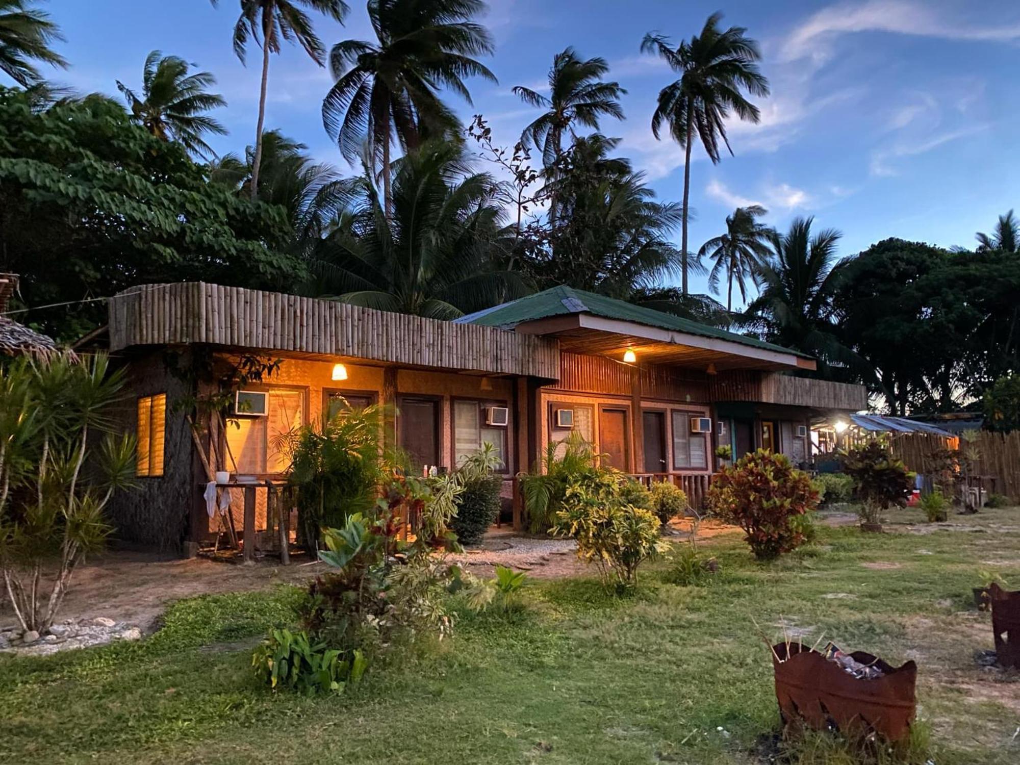 Amihan Beach Hostel San Vicente  Eksteriør bilde