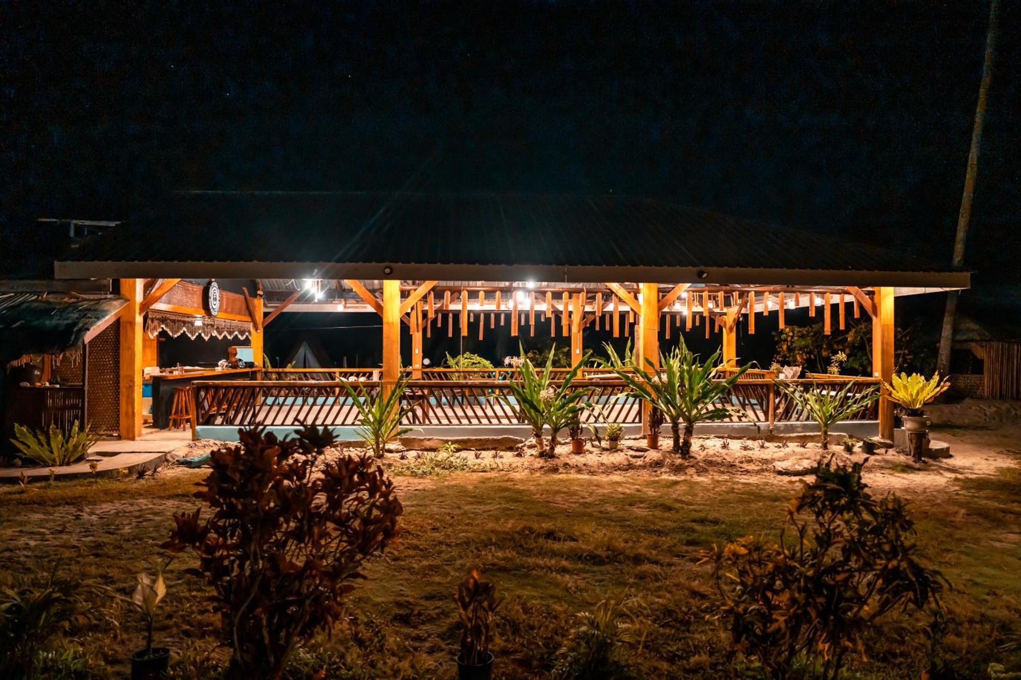 Amihan Beach Hostel San Vicente  Eksteriør bilde